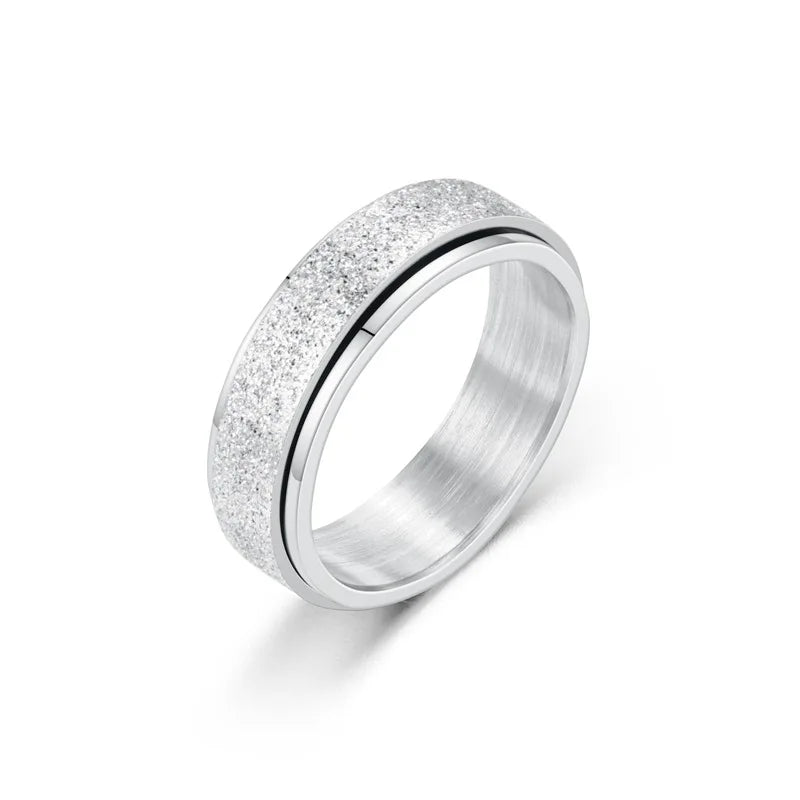 The Stardust Kinetic Band Rings