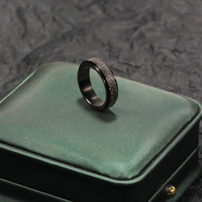 The Stardust Kinetic Band Rings