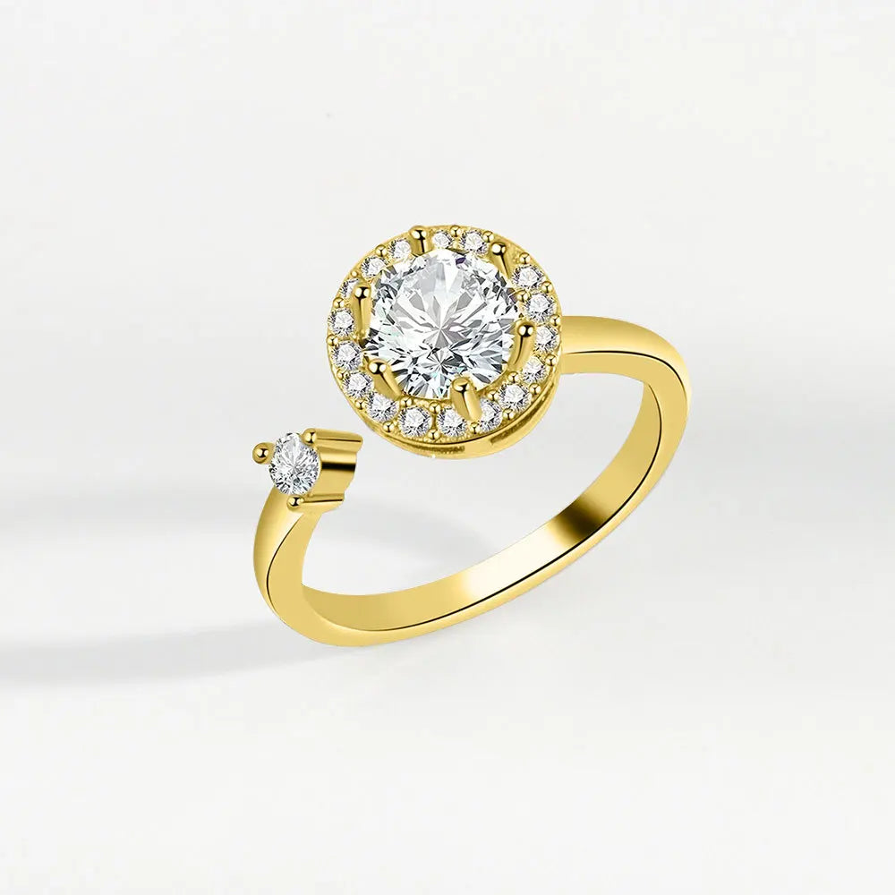 The Harmony Flower Kinetic Ring