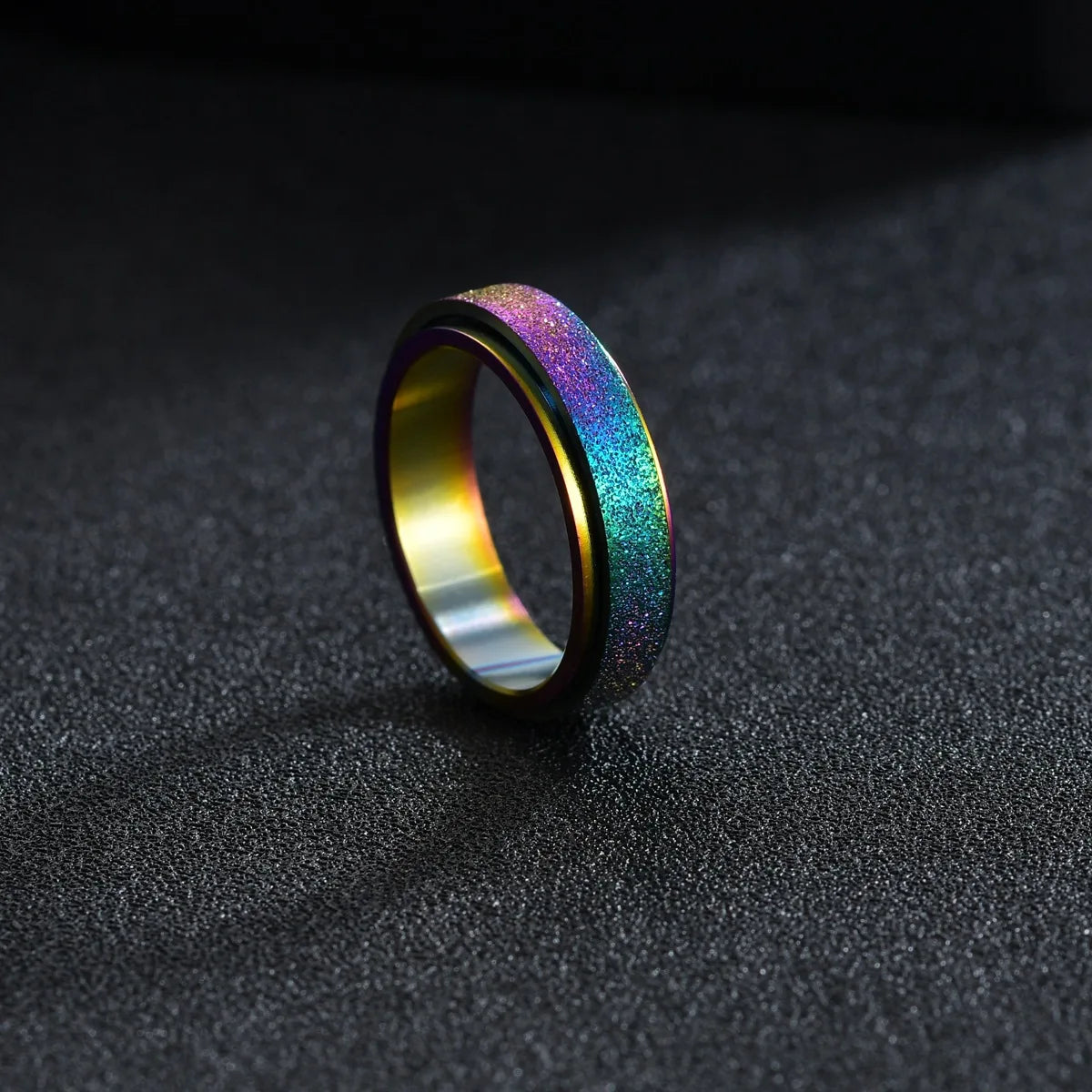 The Stardust Kinetic Band Rings