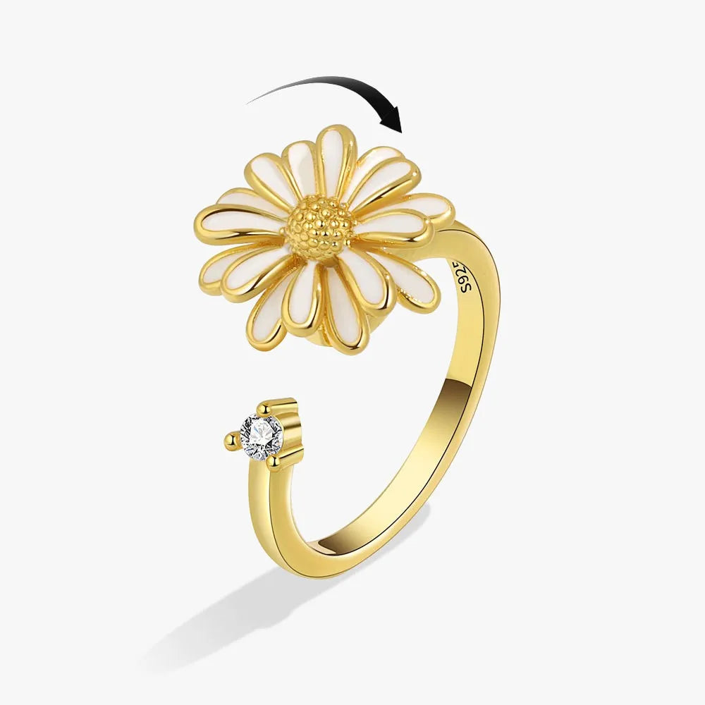 The Harmony Flower Kinetic Ring