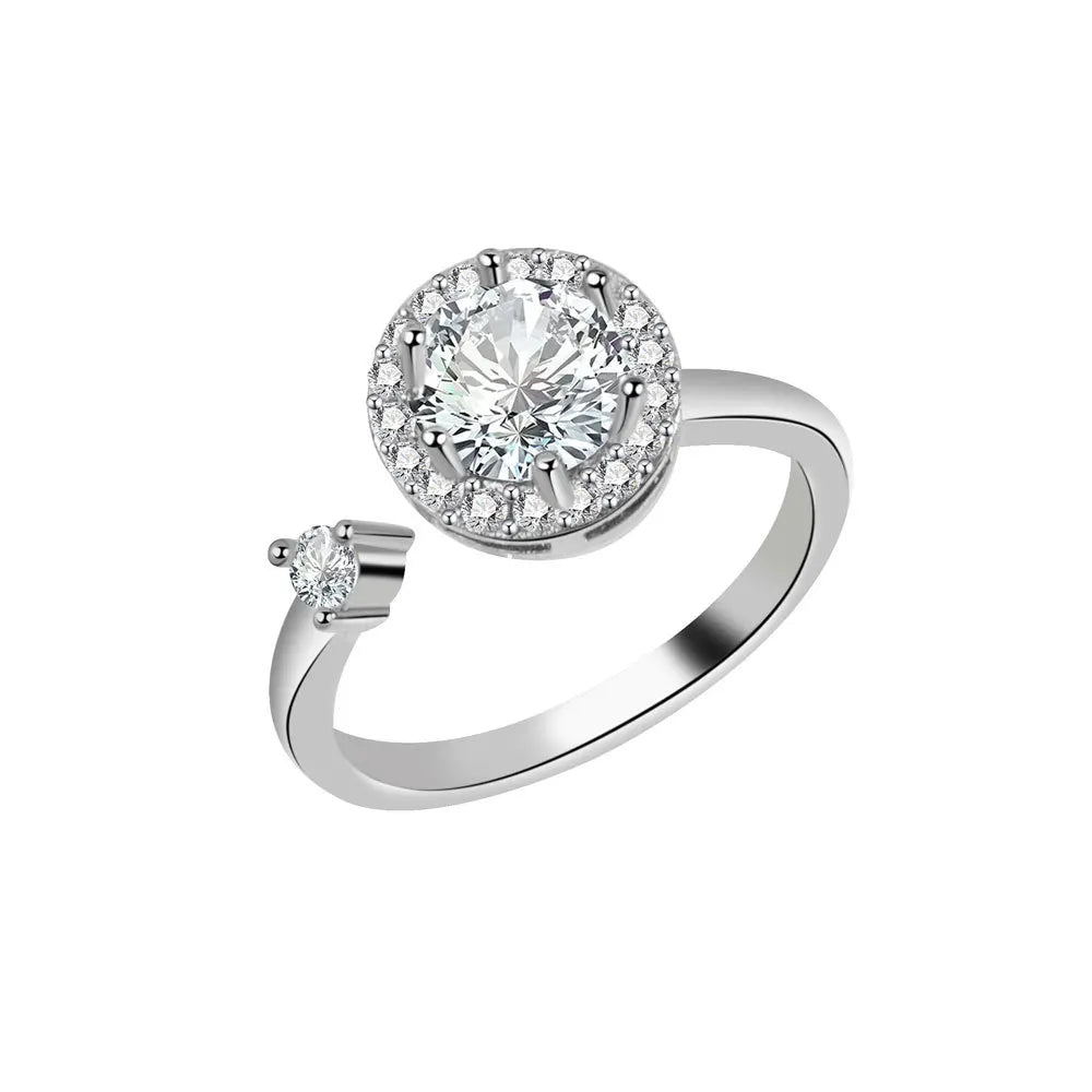 The Harmony Flower Kinetic Ring