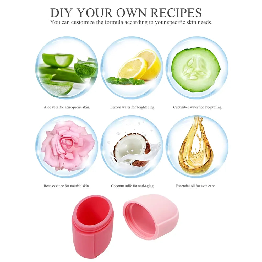 Silicone Ice Cube Trays Beauty Lifting Ice Ball Face Massager Contouring Eye Roller Facial Treatment Reduce Acne Skin Care Tool