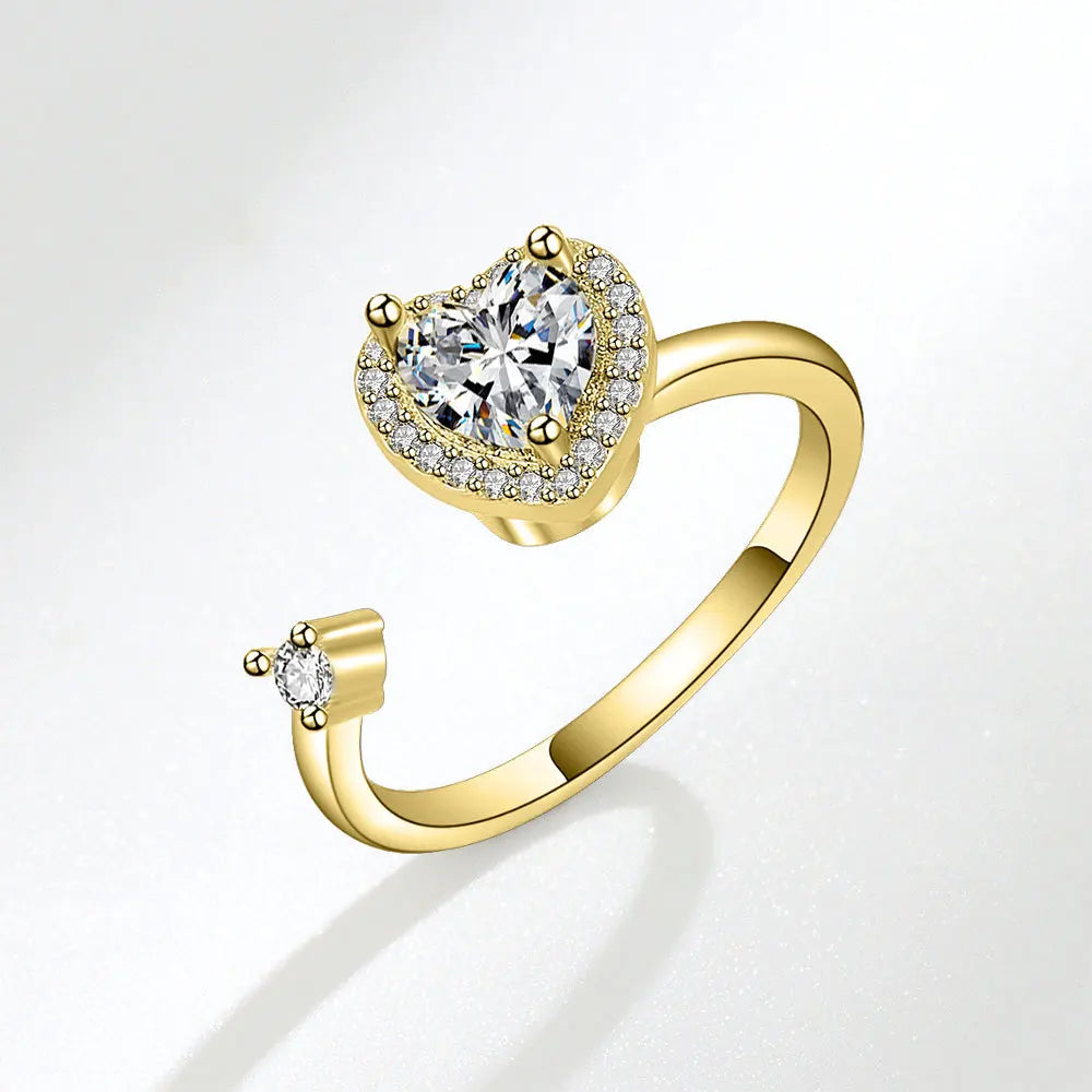 The Harmony Flower Kinetic Ring