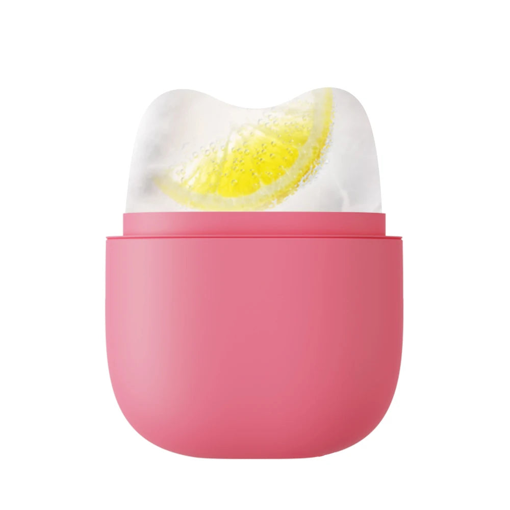 Ice Roller for Face & Eye Face Massage Silicone Ice Mold for Face Beauty.