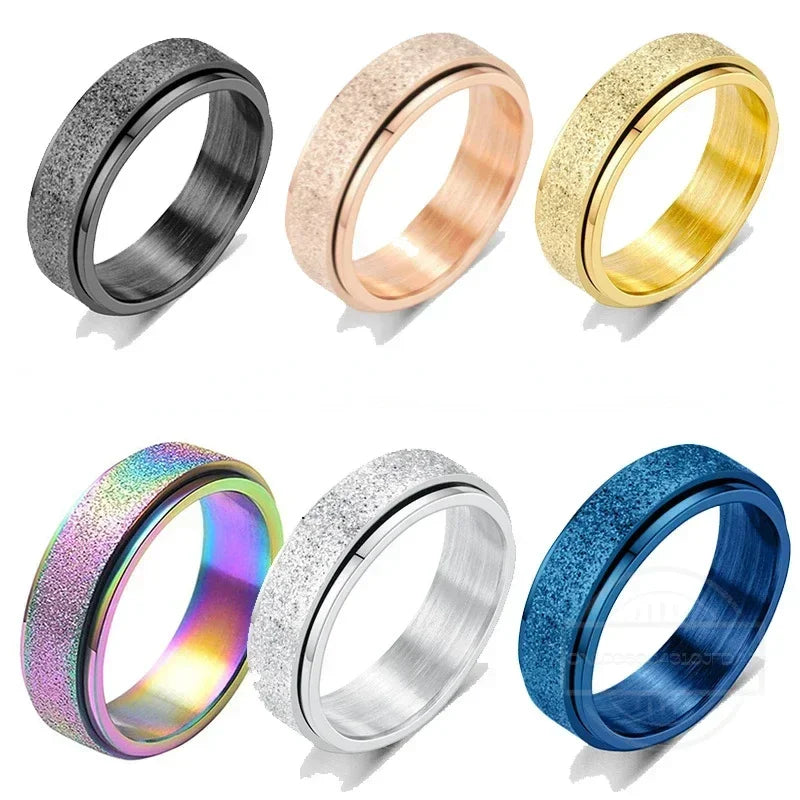 The Stardust Kinetic Band Rings