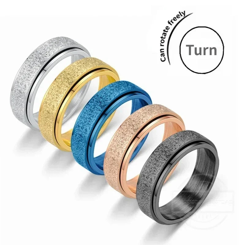 The Stardust Kinetic Band Rings