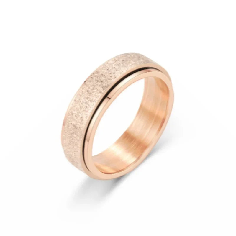 The Stardust Kinetic Band Rings