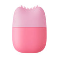 The Daily Depuff: 2-in-1 Facial Ice Roller & Silicone Massage Brush
