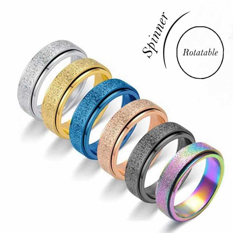 The Stardust Kinetic Band Rings