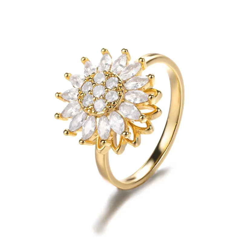 The Radiant Flora Kinetic Ring