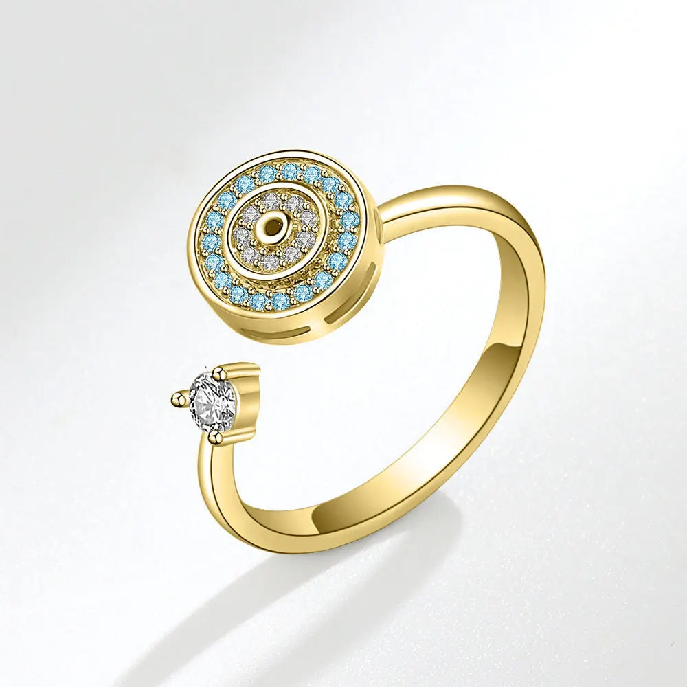 The Harmony Flower Kinetic Ring