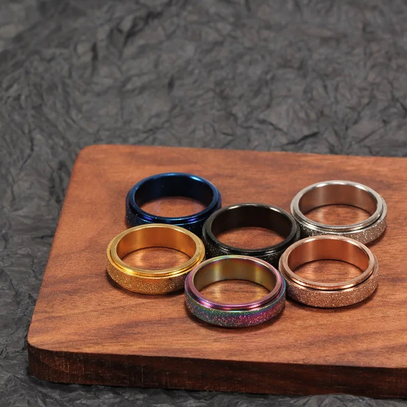 The Stardust Kinetic Band Rings