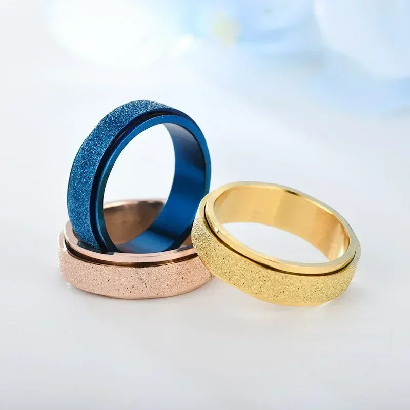 The Stardust Kinetic Band Rings
