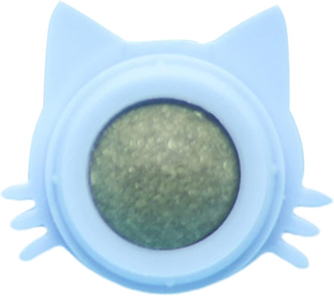 Catnip Balls, Catnip Ball For Cat, Catnip Balls That Stick On Wall, Catnip Toys For Healthy Kitty Teeth Cleaning, Safe Chew Toys, Cat Wall Treats, Catnip Balls For Cat Lick ( Blue, Green, Pink )