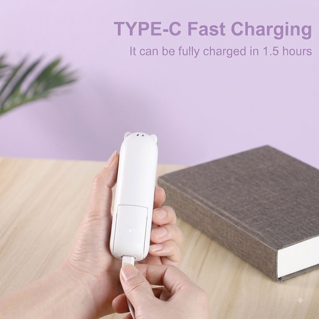 Refresh & Recharge: 2-in-1 Pocket Fan & Mobile Power Bank