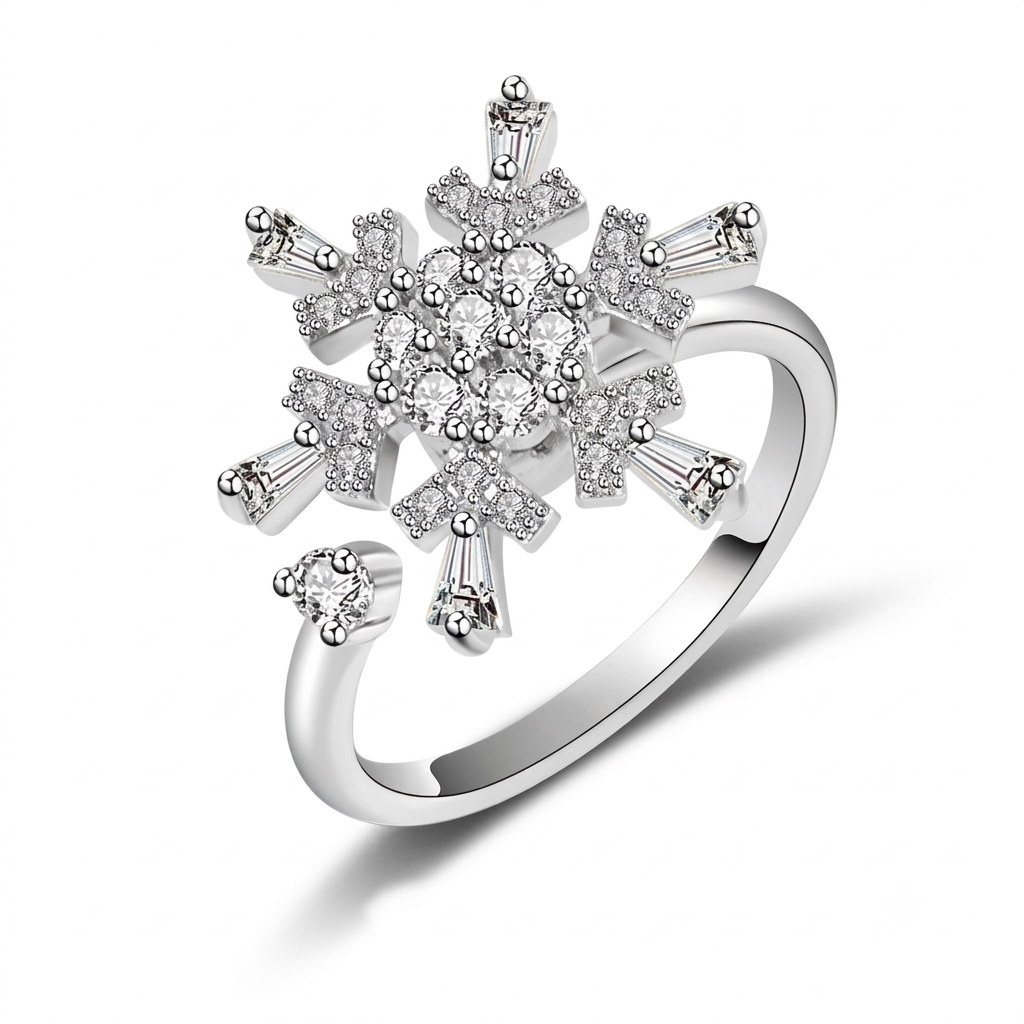 The Lumière Snowflake Ring