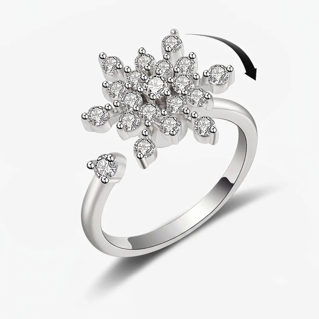 The Lumière Snowflake Ring